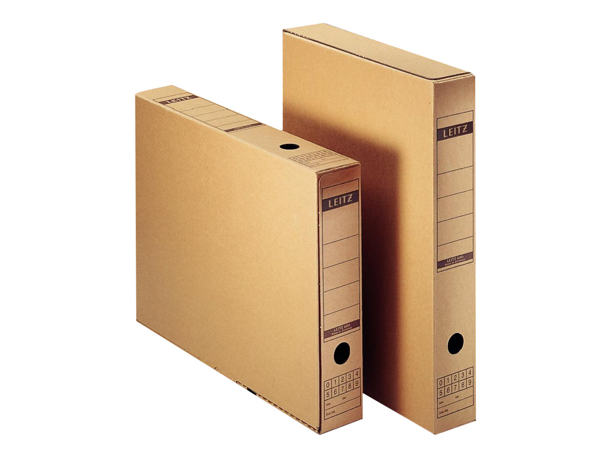 Esselte Leitz Archivboxen 6084 Naturbraun
