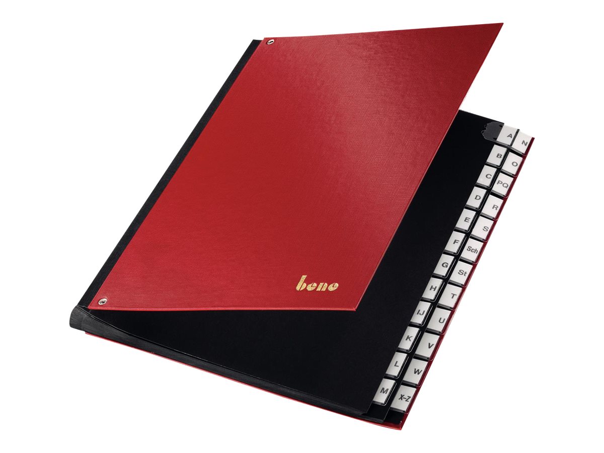 bene Pultordner A-Z rot bene Pultordner A-Z rot