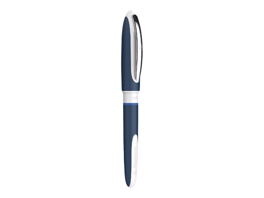 Schneider One Change Tintenroller blau/weiss 0,6 mm, Schreibfarbe: blau, 1 St.
