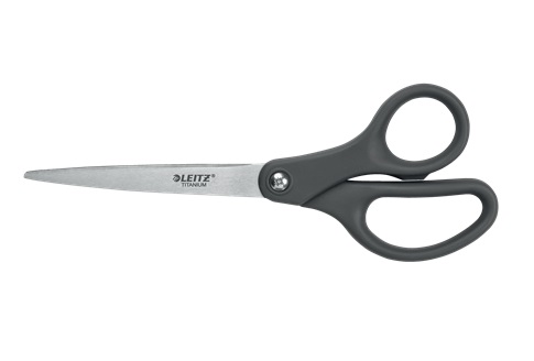 Esselte Leitz Titanium Schere 180 mm dunkelgrau
