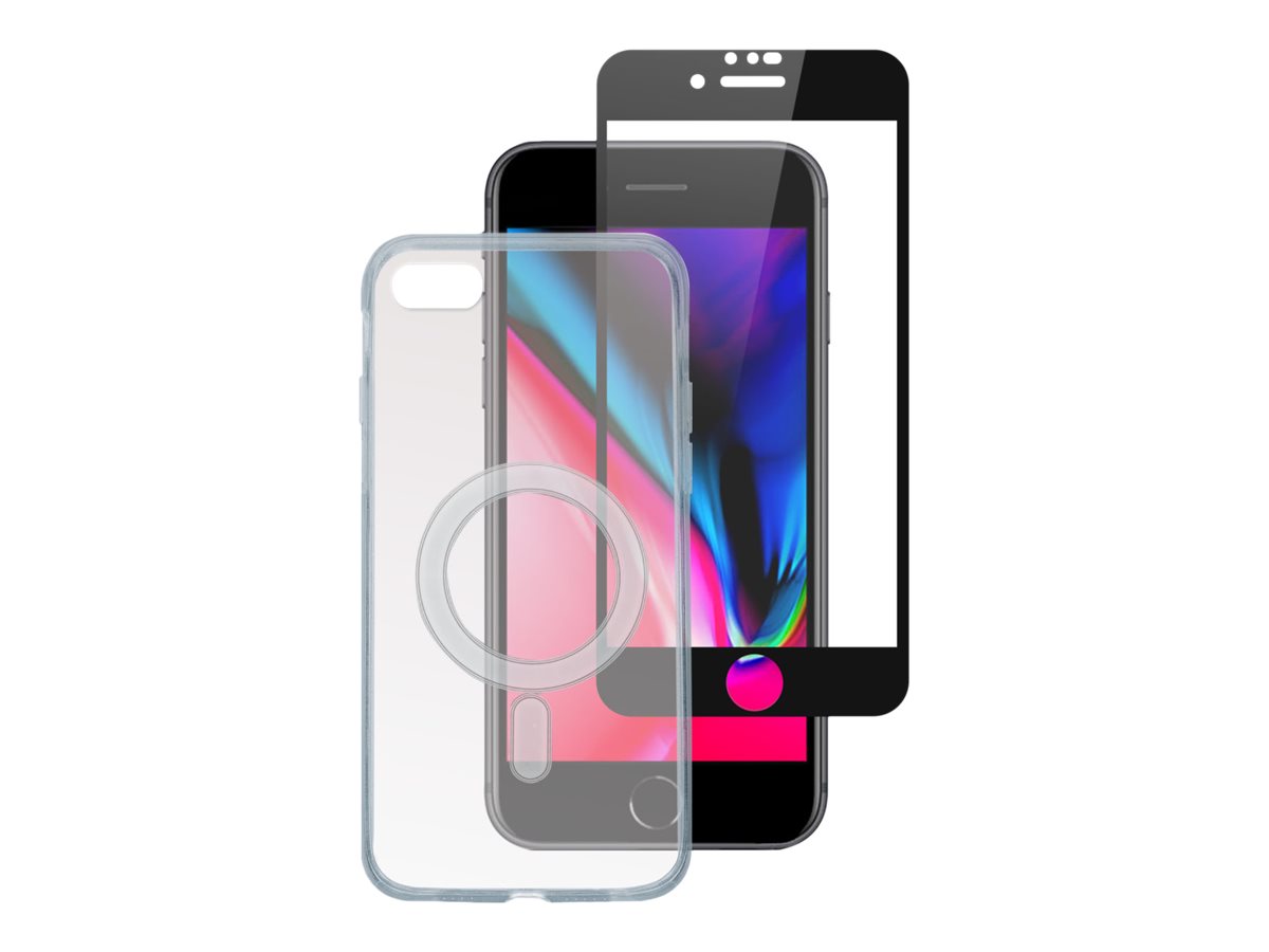 4smarts 360? Starter Set X-Pro Full Cover Glas Apple iPhone SE3 / SE2 / 8 / 7