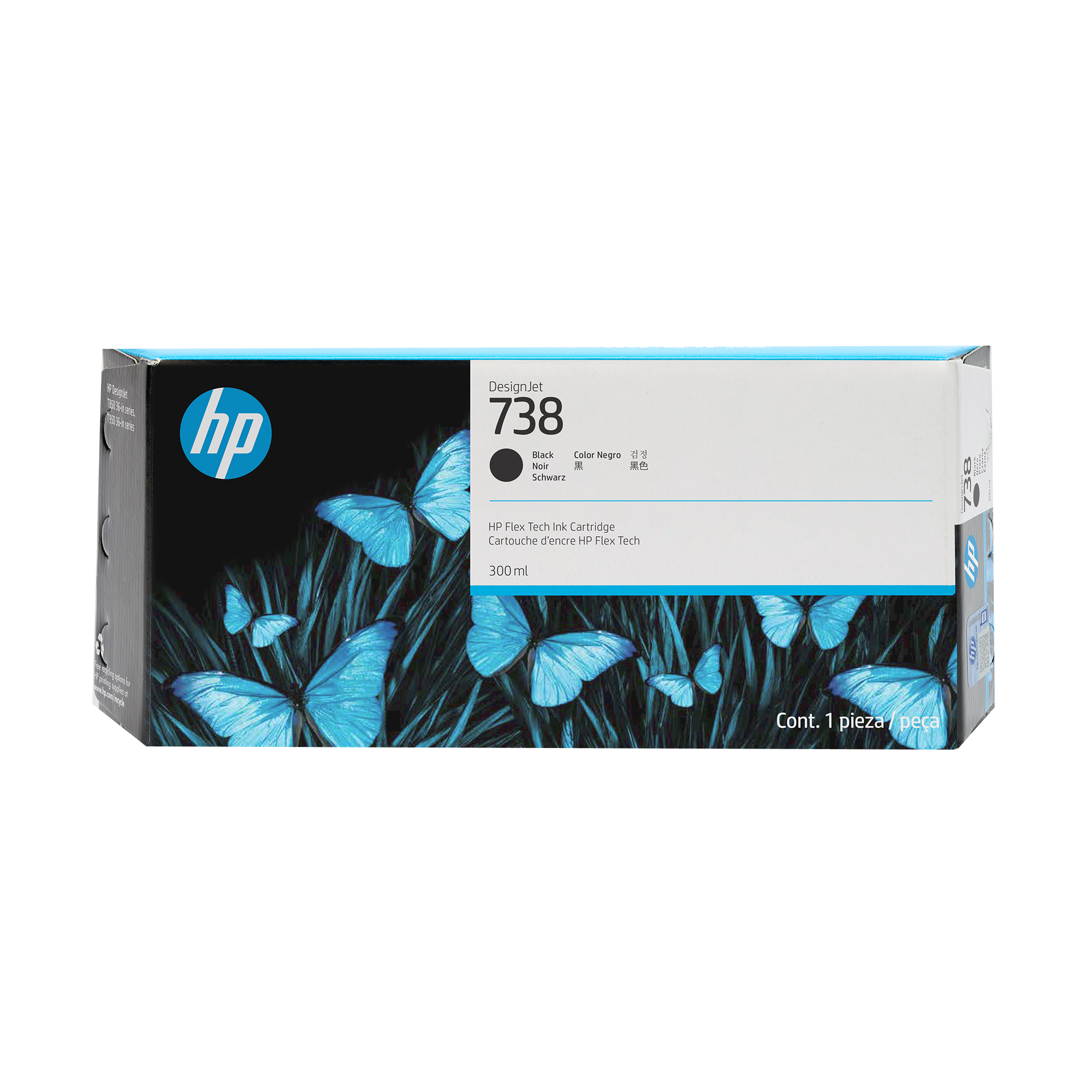 HP 738498N8A schwarz Druckerpatrone