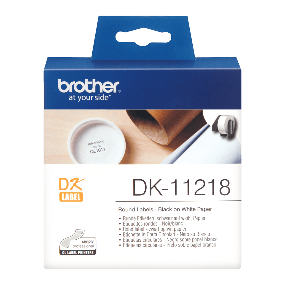 DK11218 BROTHER QL550 Etikettenrolle