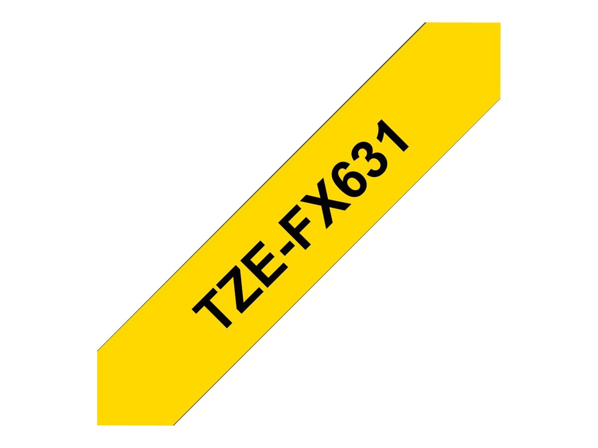 TZEFX631 BROTHER PT Schriftband 12mm TZEFX631 BROTHER PT Schriftband 12mm