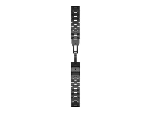 Garmin QuickFit - Uhrarmband für Smartwatch - Carbon Gray DLC