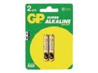 2 GP Batterien SUPER Mini AAAA 1,5 V