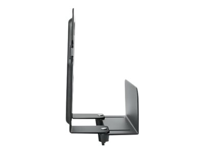 MANHATTAN Wandhalterung für Streamingboxen und Media-Playerm Trägt ein Streaminggerät bis zu 5kg 47 - 76mm ausziehbar Stahl schwarz