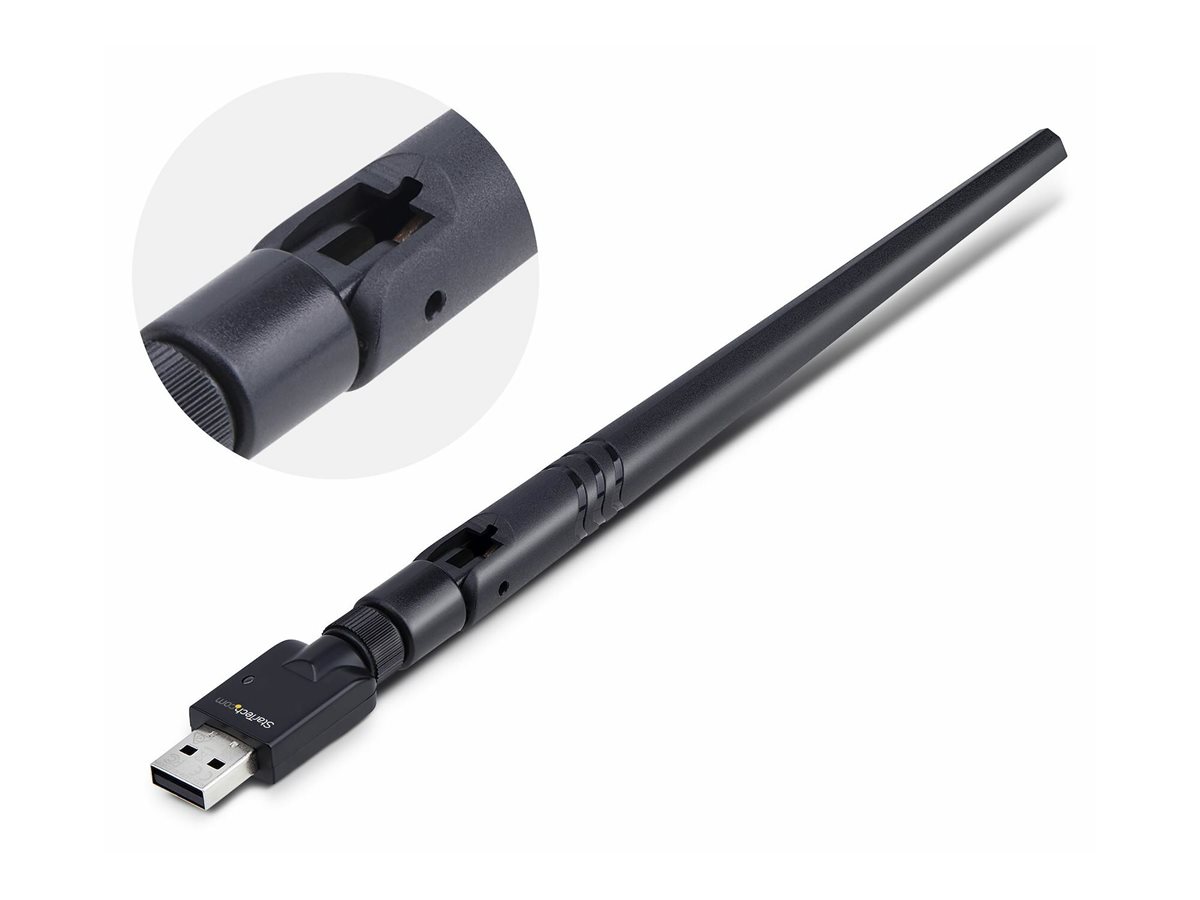 STARTECHCOM USB Bluetooth 53 Adapter Klasse 1 USB Bluetooth DongleStick fuer PCLaptop fuer TastaturMaus WindowsLinux