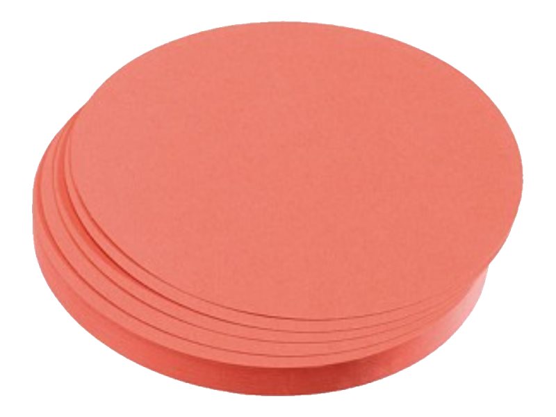 FRANKEN Moderationskarten rot Ø 14,0 cm, 500 Blatt