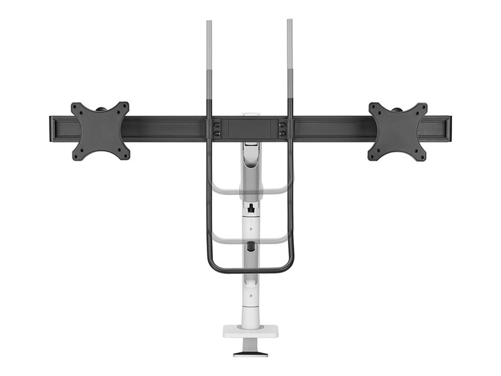 NEOMOUNTS Next One Desk Mount double display crossbar topfix clamp/grommet
