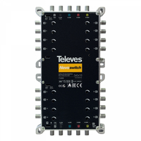 TELEVES Deutschland Guss-Multischalter NEVO MS516C receiverpowered kaskadierbar TELEVES Deutschland Guss-Multischalter NEVO MS516C receiverpowered kaskadierbar