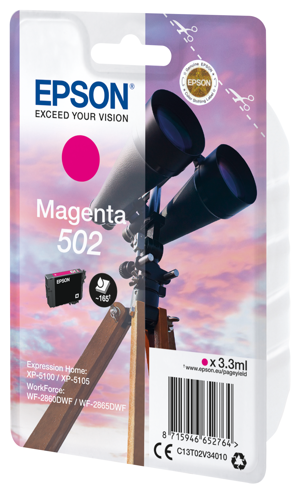 C13T02V34010 EPSON XP Tinte magenta ST