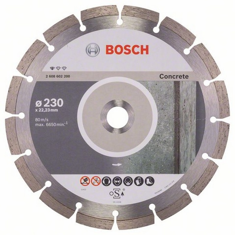 BOSCH Diamant-Trennscheibe Standard for Concrete BOSCH Diamant-Trennscheibe Standard for Concrete