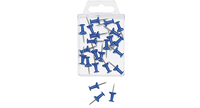 20 WEDO Pinnnadeln Diabolo blau