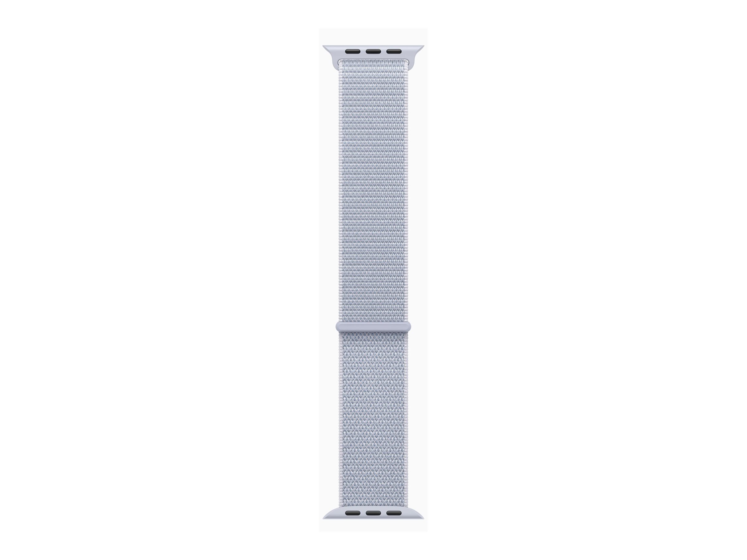 APPLE Watch Series 10 GPS + Cellular 46mm Silver Aluminium Case with Blue Cloud Sport Loop