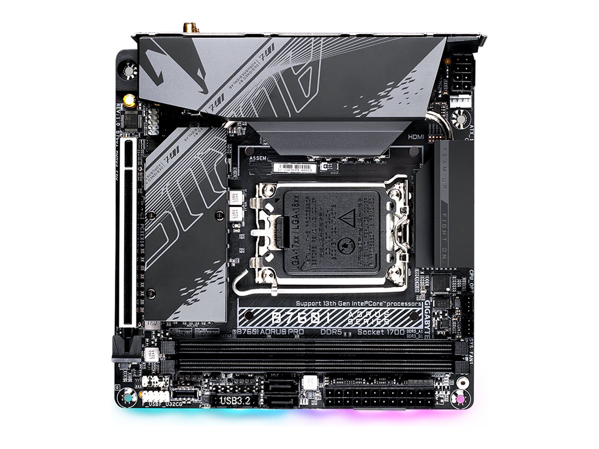 AORUS B760I PRO DDR4 - 1.0 - Motherboard - Mini-ITX - LGA1700-Sockel - B760