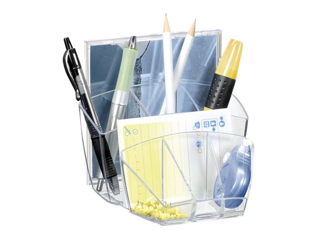 cep Stiftehalter Ice Black schwarz-transparent Polystyrol 6 FÃ¤cher 14,3 x 15,8 x 9,3 cm
