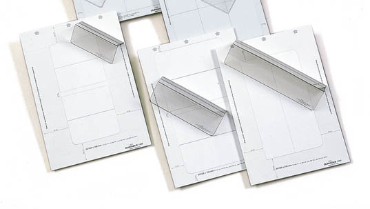 DURABLE Einsteckschilder fuer Namensschilder Badgemaker 10,0 x 5,2 cm, 40 St.