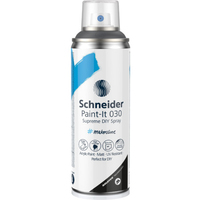 Schneider Paint-It 030 Supreme DIY Acrylspray Sprühfarbe dark grey matt Schneider Paint-It 030 Supreme DIY Acrylspray Sprühfarbe dark grey matt
