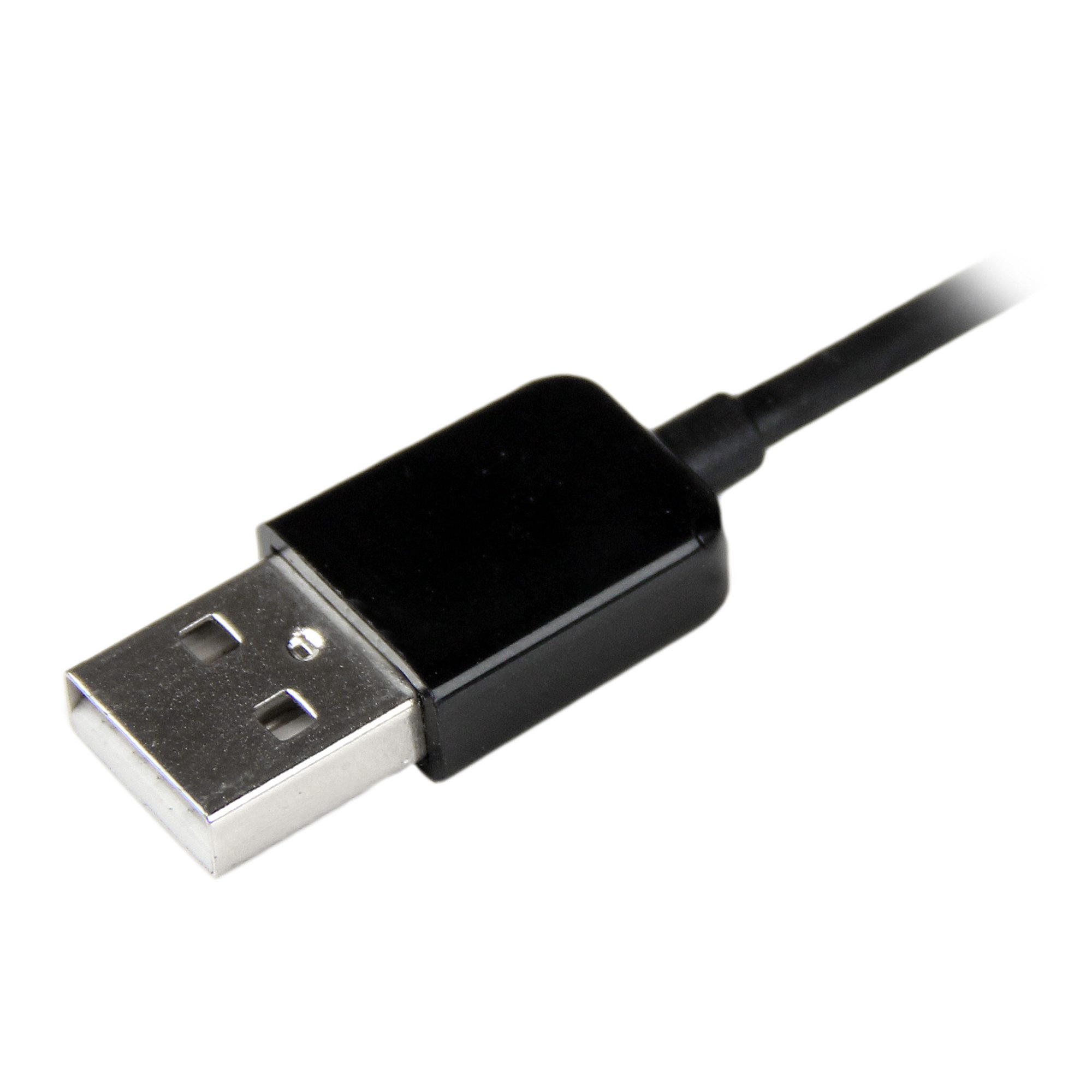 StarTech.com USB Audio Adapter Externe USB Soundkarte SPDIF 2x 3,5mm Klinke Schwarz