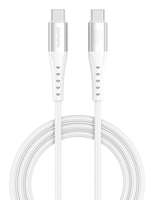 4smarts USB-C Kabel PrimeCord 60W 1,5m, weiss 4smarts USB-C Kabel PrimeCord 60W 1,5m, weiss