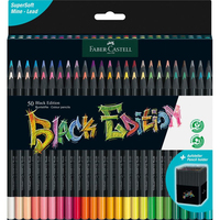 FABERCASTELL Black Edition Buntstifte farbsortiert, 1 St