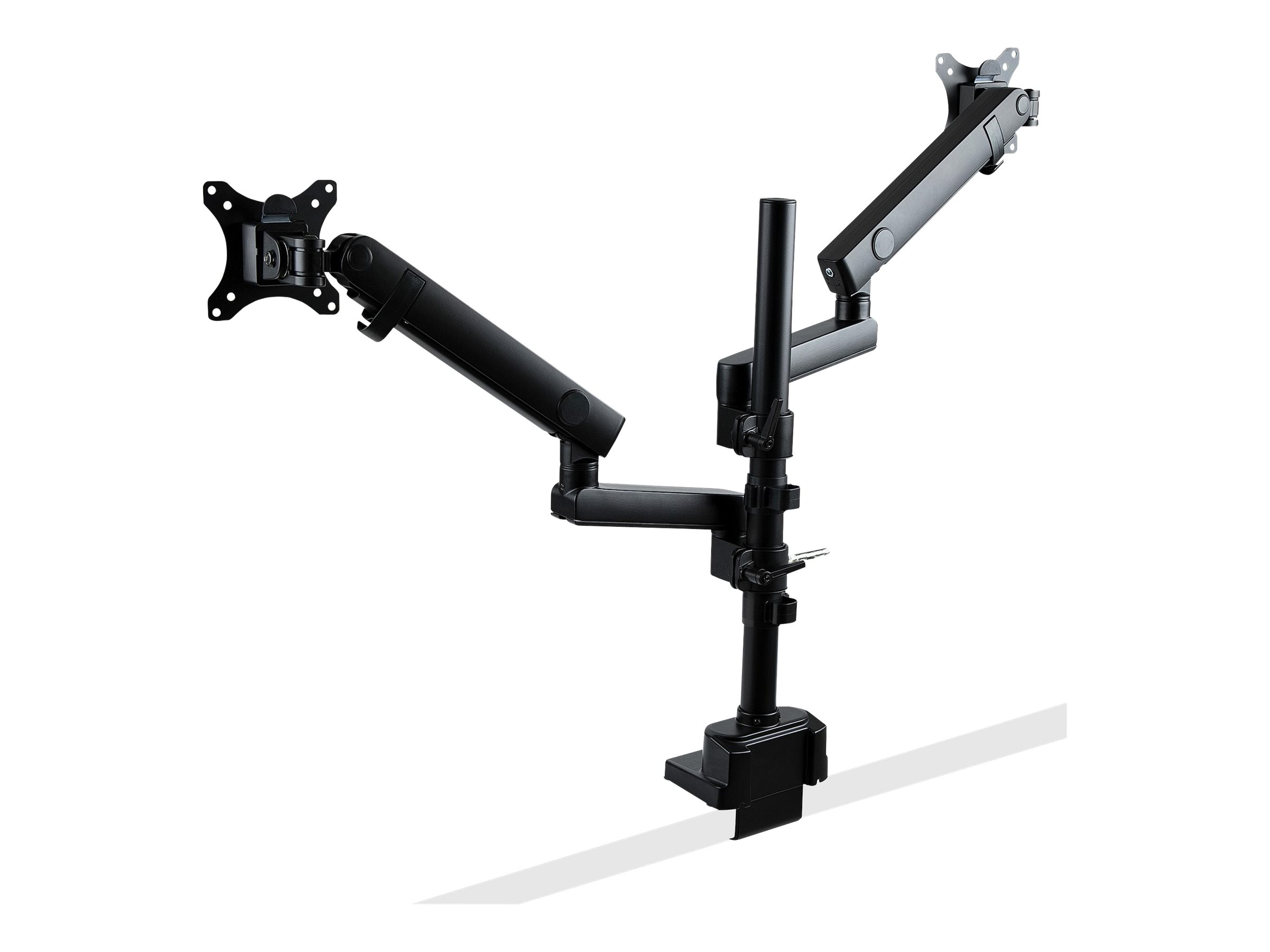 STARTECH.COM Dual Monitor Halter für Tischmontage - Flexible Monitorarm für 2x VESA Monitore bis zu 81,28cm 32Zoll -Höhenverstelbar
