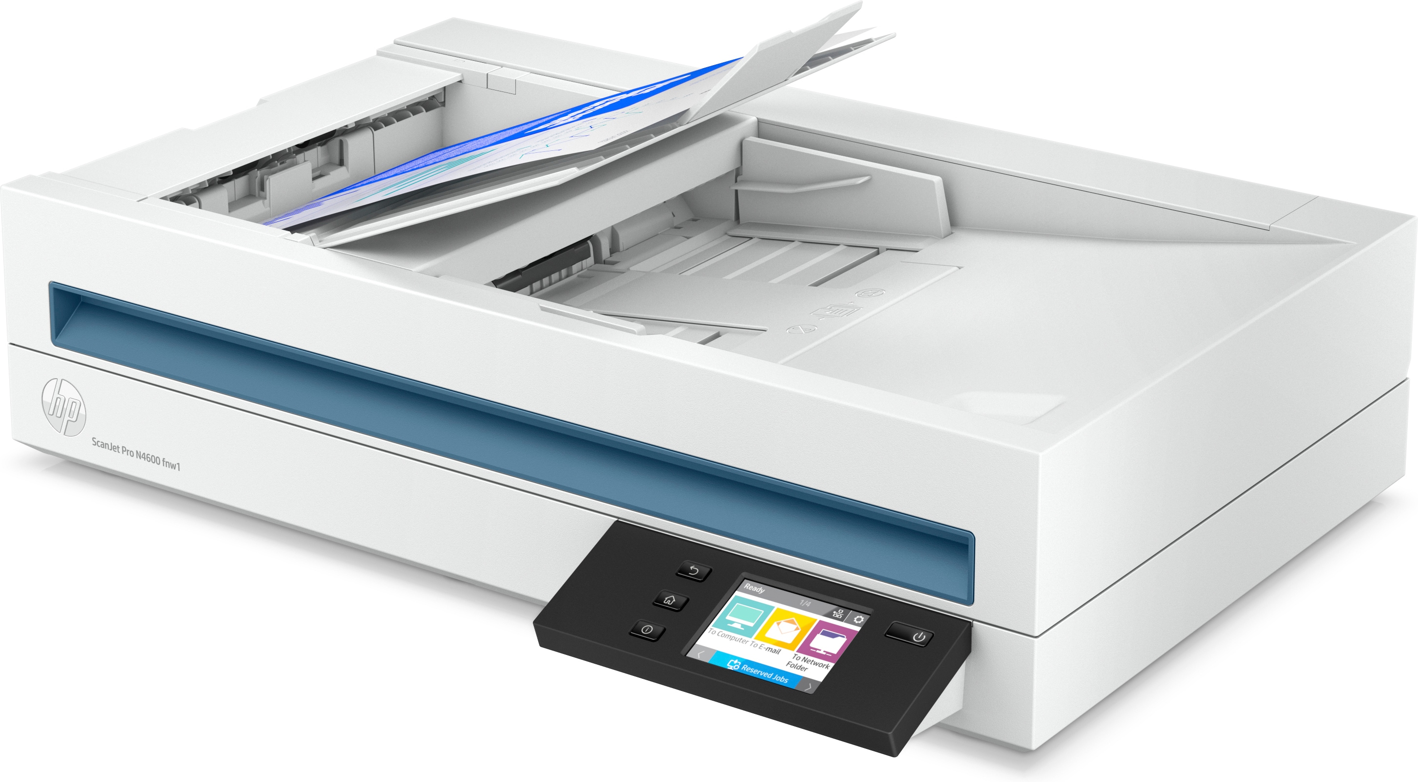 HP Scanjet Pro N4600 fnw1 Dokumentenscanner Duplex 40 S./Min