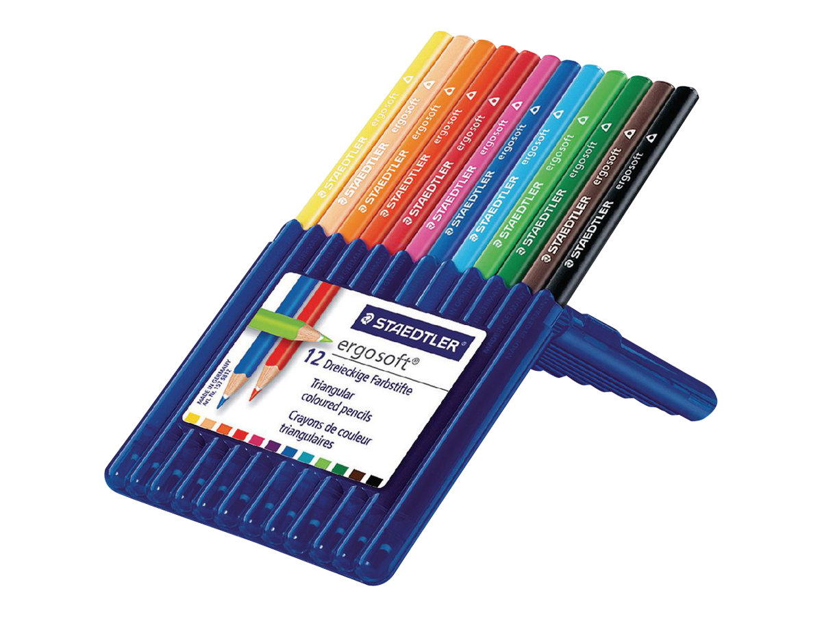 STAEDTLER ergosoft® Buntstifte farbsortiert, 12 St. STAEDTLER ergosoft® Buntstifte farbsortiert, 12 St.