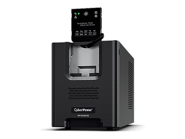 CYBERPOWER  PR1500ELCD Line-Interactive 1500VA/1350W  Sinsuwelle AVR LCD Ausgang(8) IEC RS232 USB HID EPO SNMP EnergyStar SMT1500i