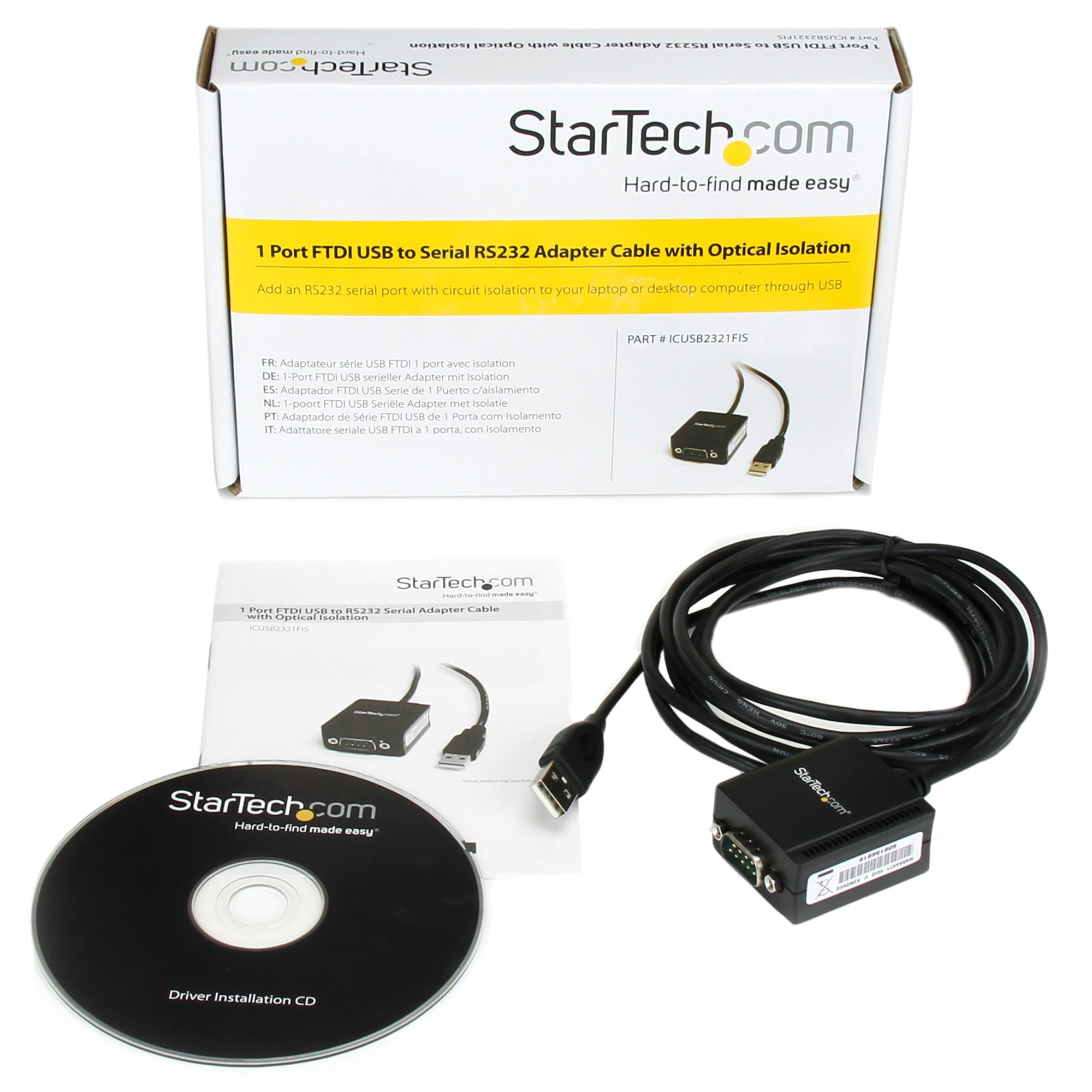 1 PORT USB TO SERIAL CABLE