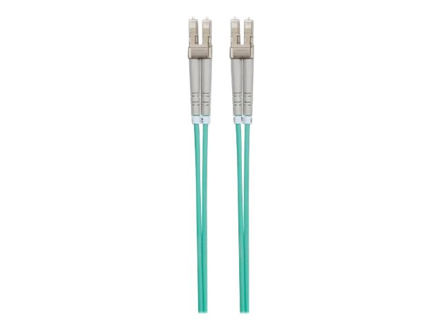 INTELLINET LWL Kabel LC/LC OM3 1m tuerkis 50/125um Duplex Multimode INTELLINET LWL Kabel LC/LC OM3 1m tuerkis 50/125um Duplex Multimode