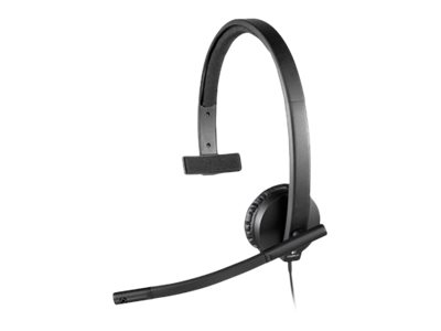LOGITECH USB Headset H570e Headset on-ear wired LOGITECH USB Headset H570e Headset on-ear wired