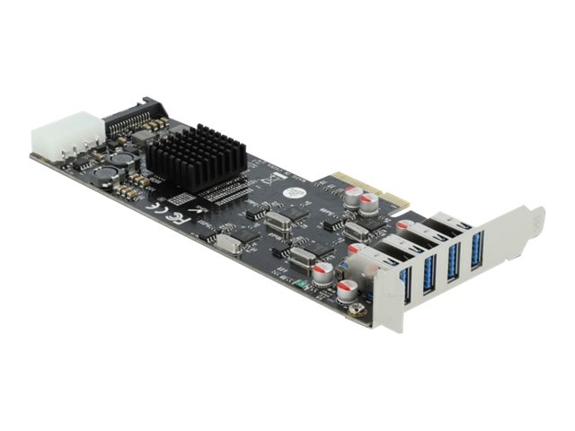DeLock 4Port USB 32 PCI ExpressKarte