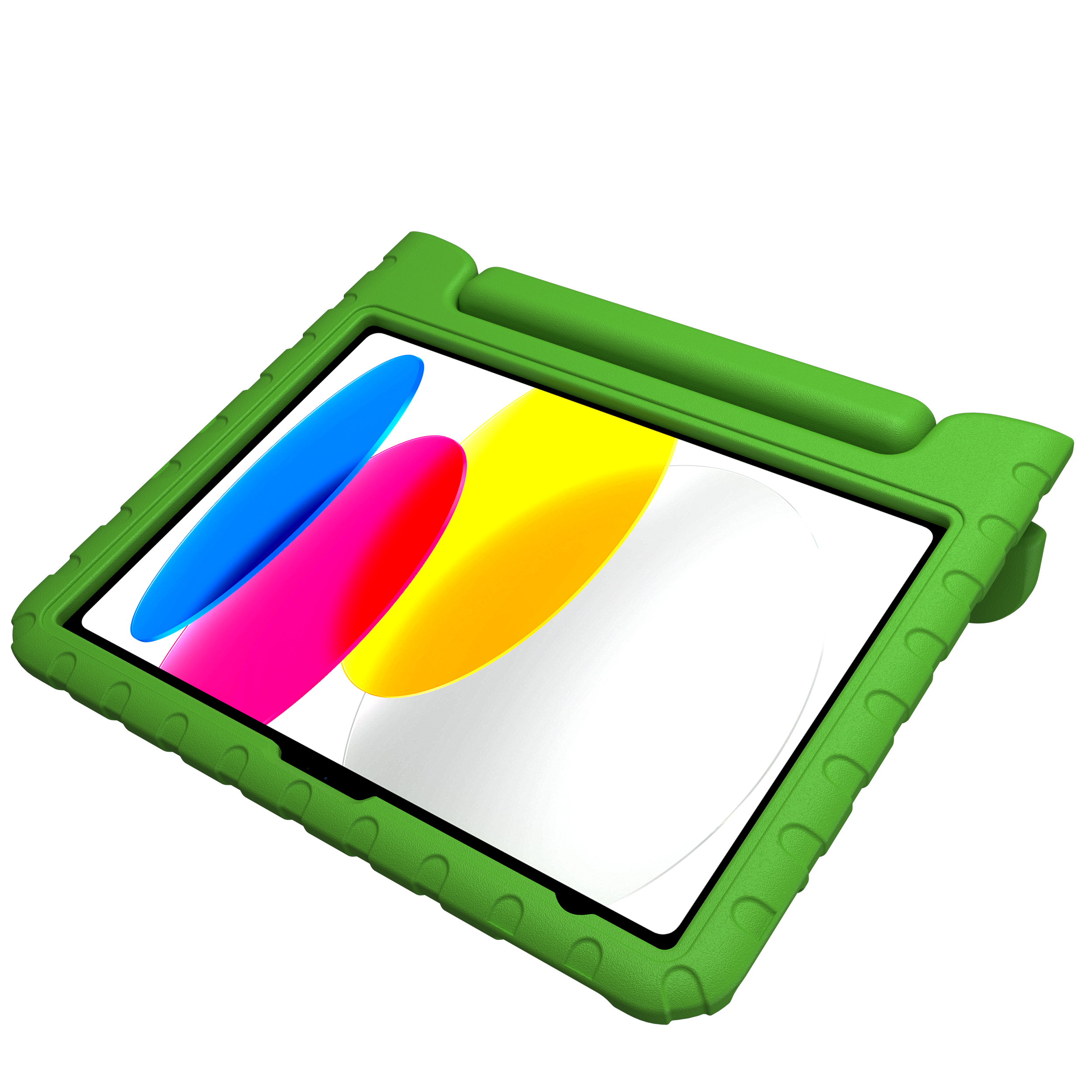 DEQSTER Kids Case fuer iPad 10th gen A16 gruen