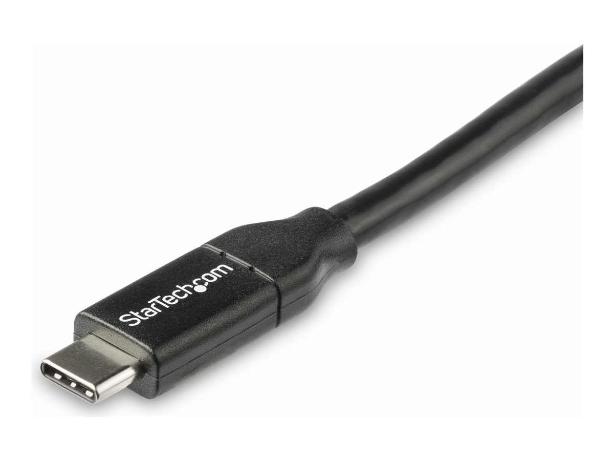 STARTECH.COM USB C to USB C Cable - 1.5 ft / 0.5m - 5A PD - White - USB 2.0 - USB-IF Certified - USB Type C Cable - Charging Cable