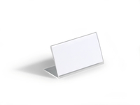 DURABLE Tischnamensschilder 8055-19 transparent 10,0 x 5,2 cm, 10 St. DURABLE Tischnamensschilder 8055-19 transparent 10,0 x 5,2 cm, 10 St.
