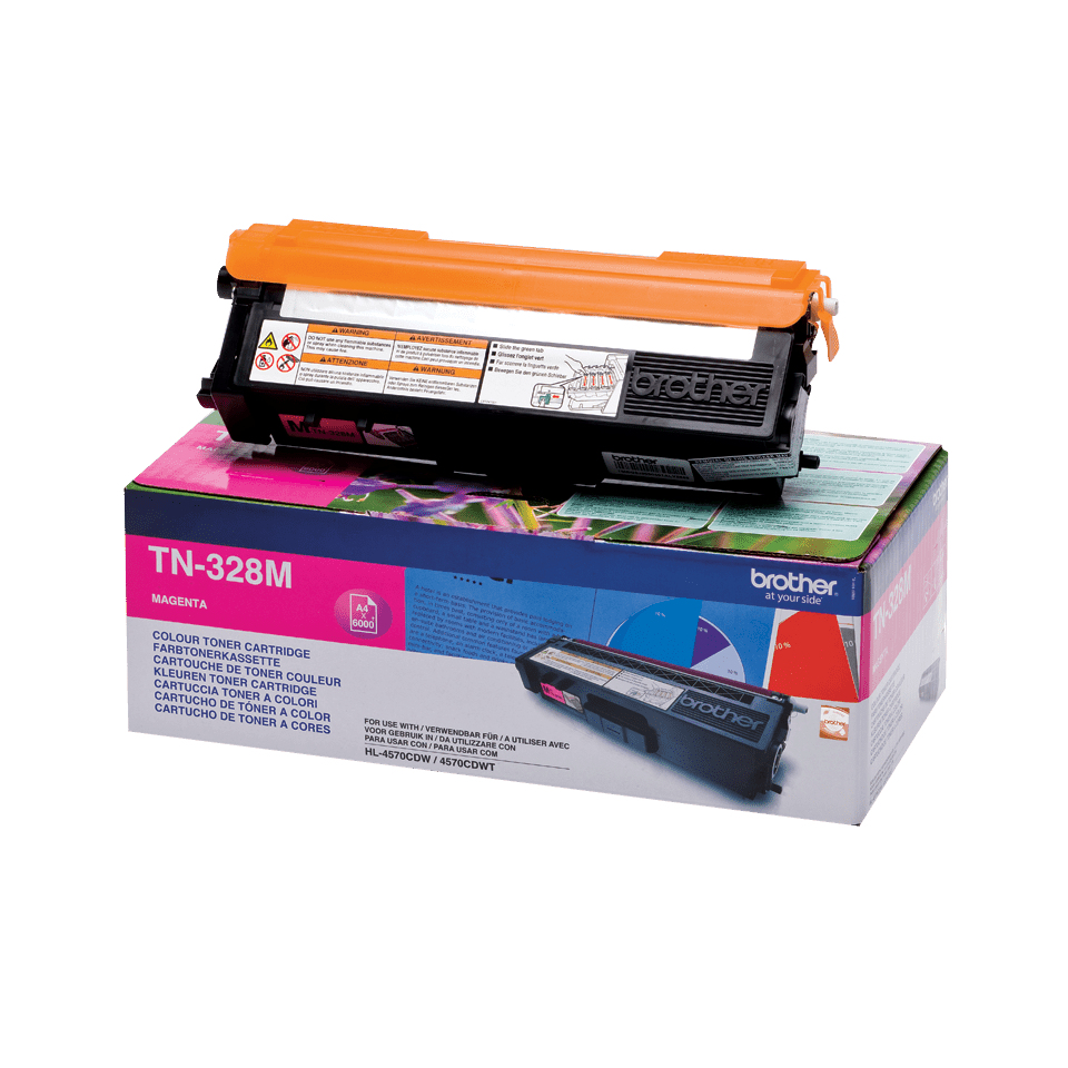 Brother TN-328M Tonerpatrone Magenta