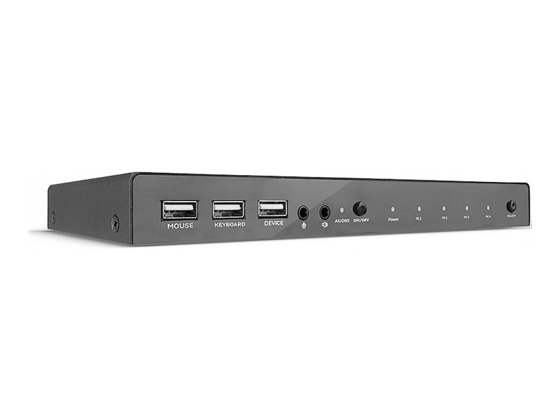 LINDY 4 Port HDMI 18G USB 2.0 & Audio KVM Switch LINDY 4 Port HDMI 18G USB 2.0 & Audio KVM Switch