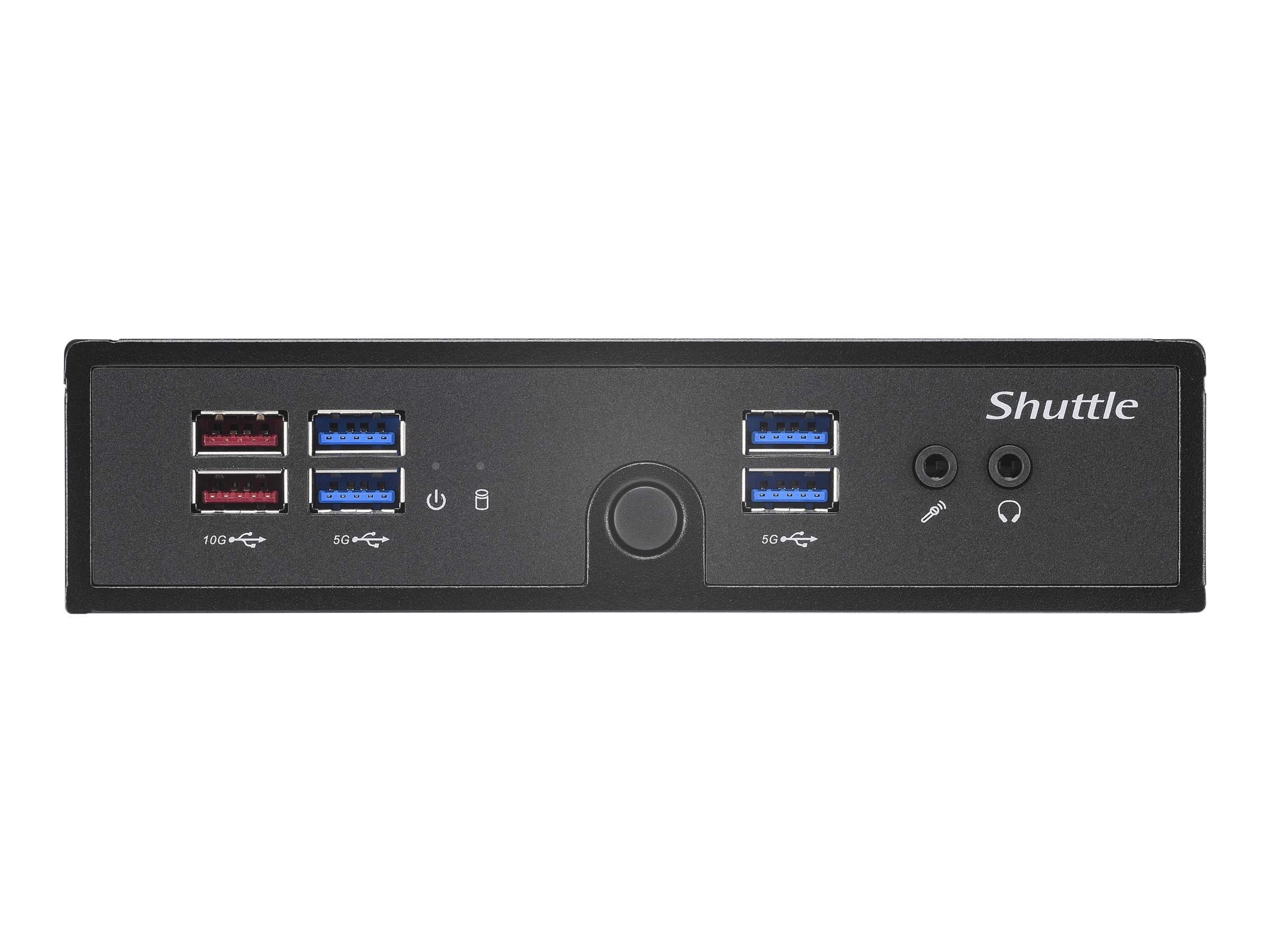 SHUTTLE Barebone XPC slim DS50U3 Intel Core i3-1315U 2xSODIMM DDR4 2xM.2 1xSATA 1xHDMI 1xDP 1xVGA Black