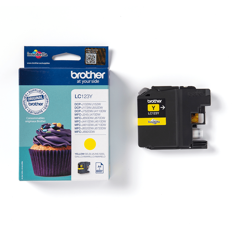 LC123Y BROTHER MFC Tinte yellow ST 600