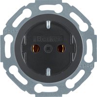 Berker Steckdose SCHUKO 474521 Palazzo schwarz Berker Steckdose SCHUKO 474521 Palazzo schwarz