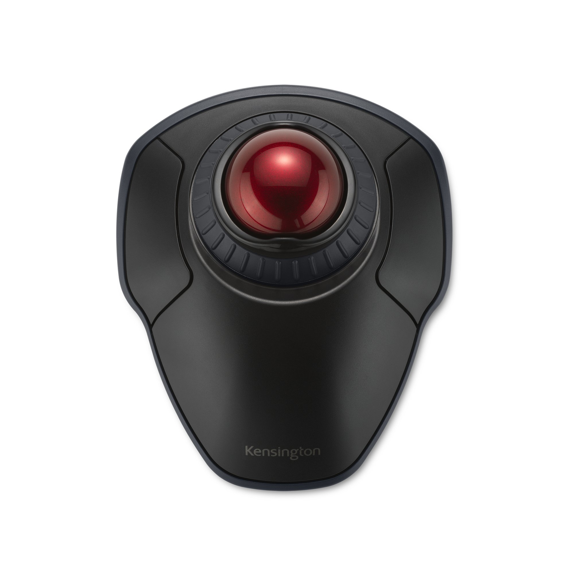 Kensington Orbit mit ScrollRing Trackball kabellos rot, schwarz