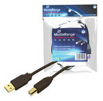 MEDIARANGE USB 2.0 KABEL A/B 5m MEDIARANGE USB 2.0 KABEL A/B 5m
