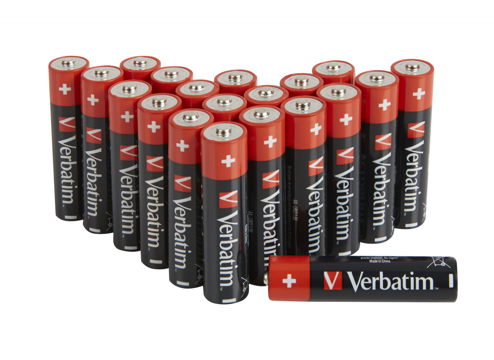 49877 VERBATIM Batterien 20er Pack