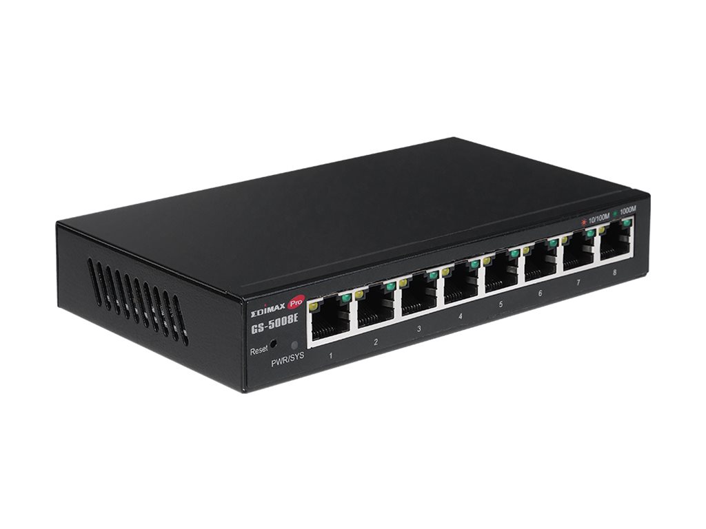 Edimax Gigabit Ethernet 8 Port Web Smart Switch Edimax Gigabit Ethernet 8 Port Web Smart Switch