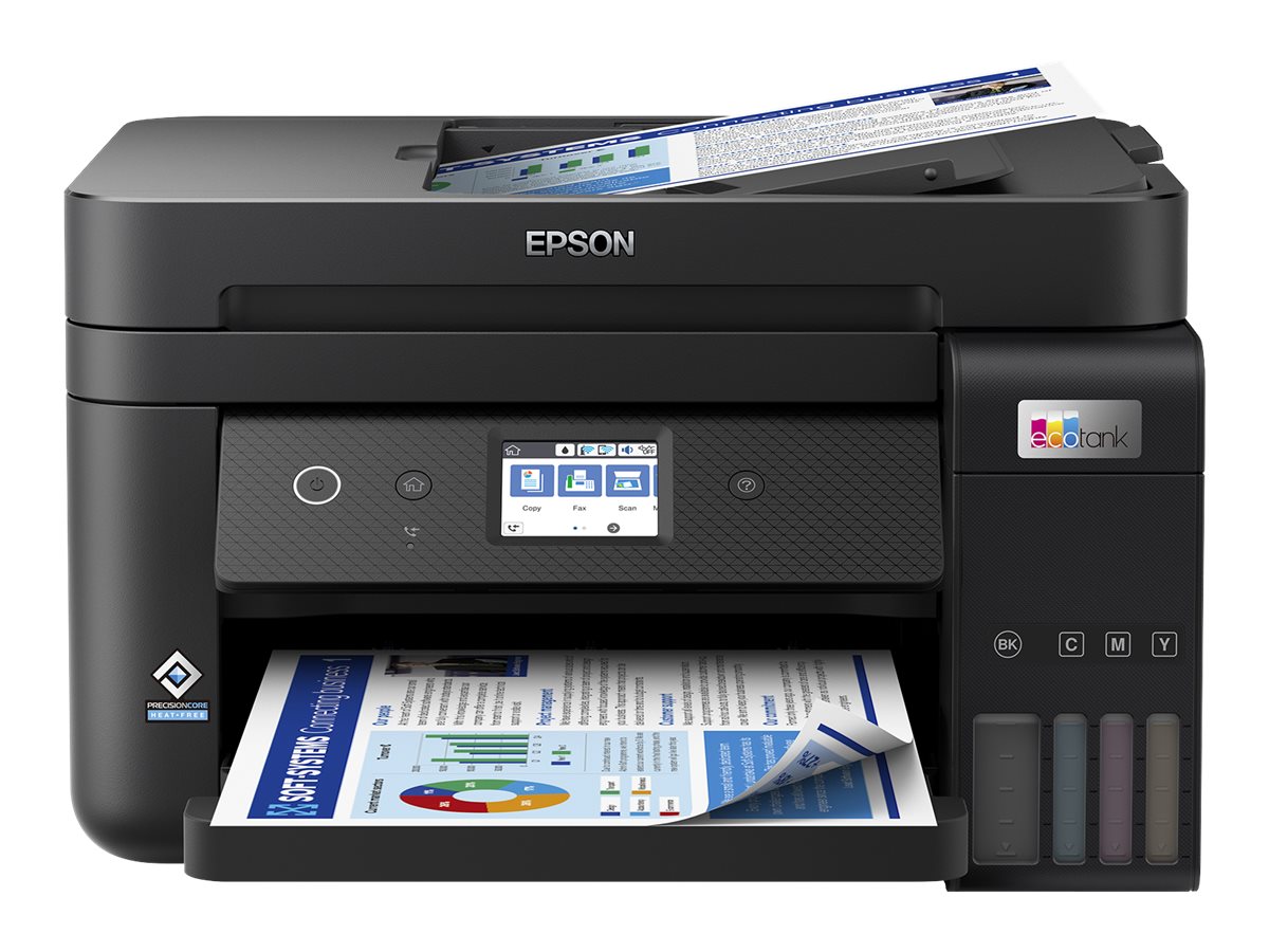 EPSON EcoTank ET-4850 4 in 1 Tintenstrahl-Multifunktionsdrucker schwarz EPSON EcoTank ET-4850 4 in 1 Tintenstrahl-Multifunktionsdrucker schwarz