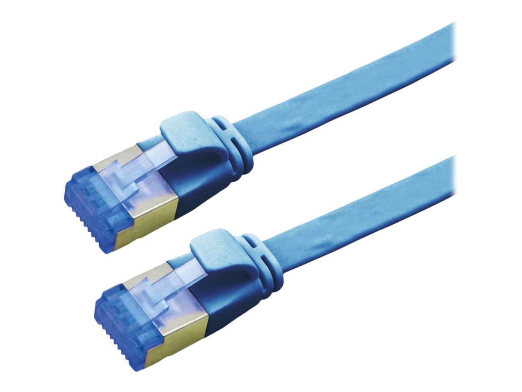 VALUE Patchkabel Kat.6A Class EA FTP extra-flach blau 2m VALUE Patchkabel Kat.6A Class EA FTP extra-flach blau 2m