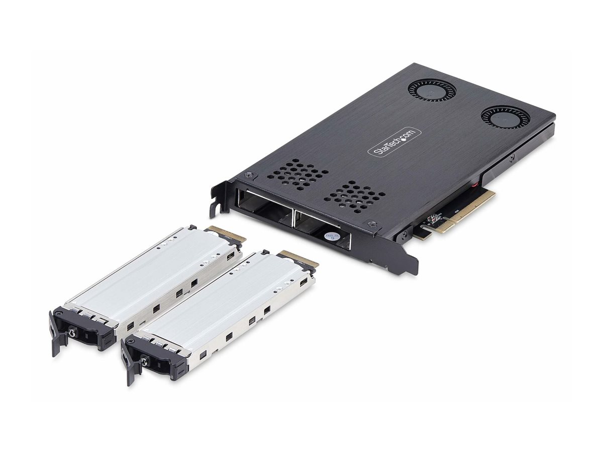 HDD Acc StarTech Dual M.2 NVMe SSD to PCIe x8