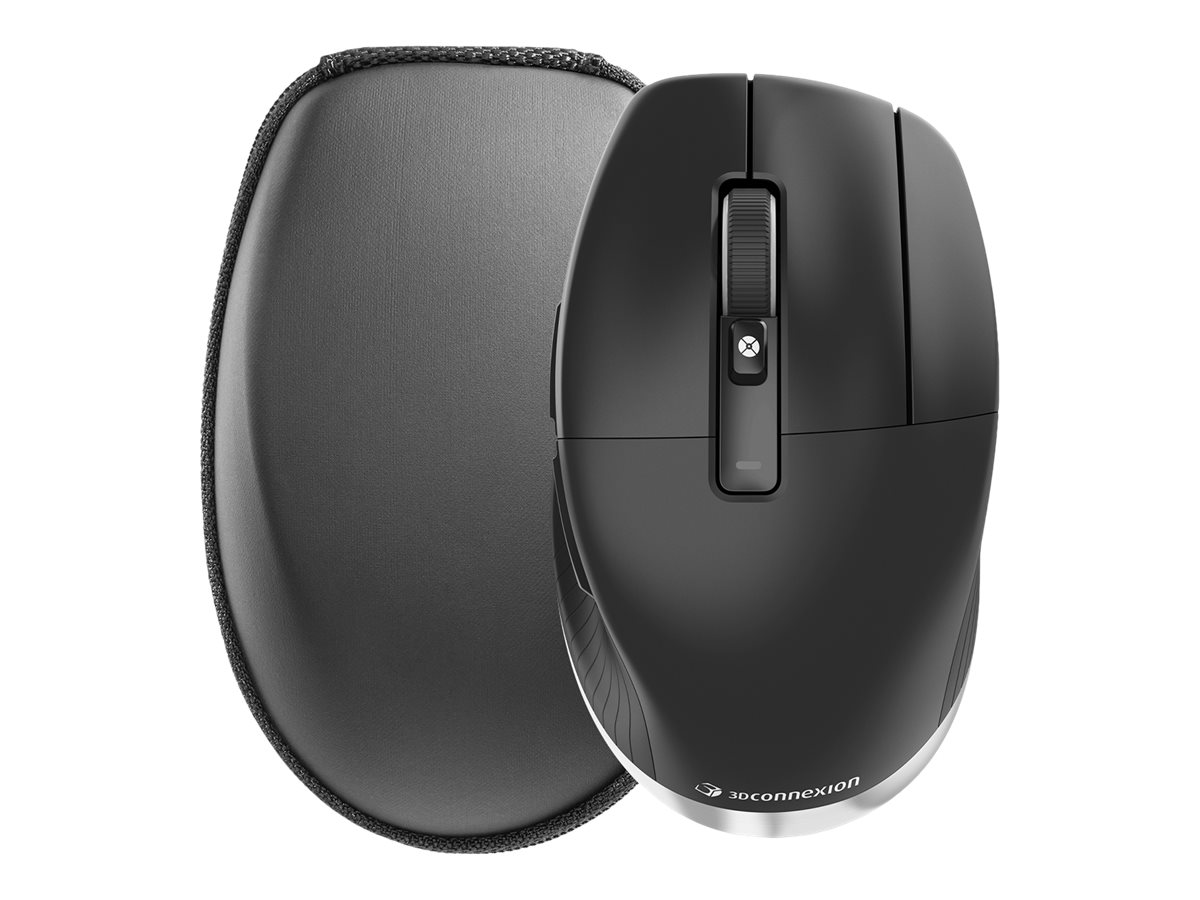 3Dconnexion CadMouse Pro Wireless - Maus - ergonomisch - 7 Tasten - kabellos - Bluetooth, 2.4 GHz - kabelloser Empfänger (USB)